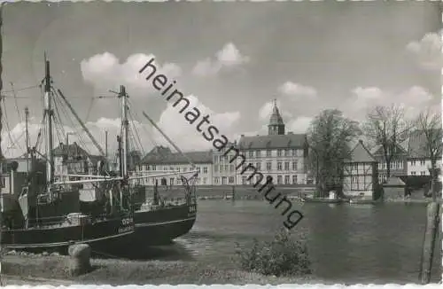 Glückstadt - Innenhafen - Foto-Ansichtskarte - Verlag Friedrich Henze Glückstadt