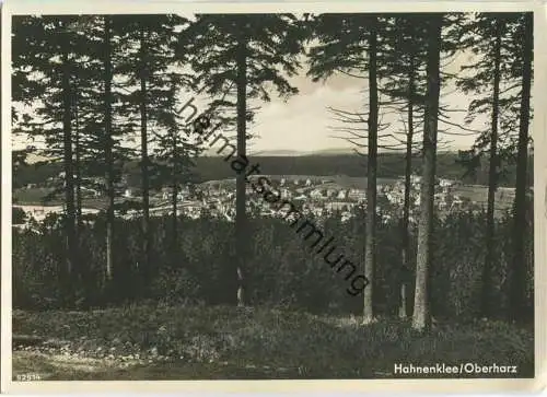 Hahnenklee - Verlag Reise- und Verkehrsbüro E. Bertsch Photo Hermann Brauckmann Hahnenklee
