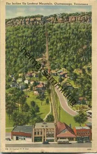 Tennessee - Chattanooga - The Incline Up Lookout Mountain