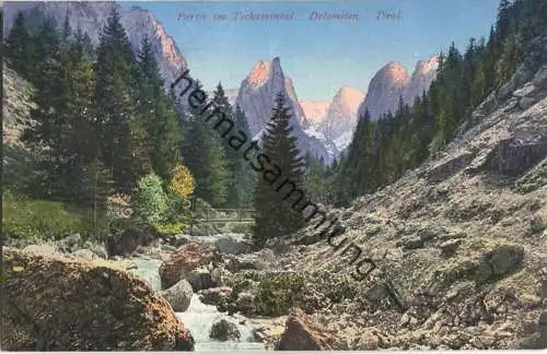 Partie im Tschamintal - Verlag John F. Amonn Bozen