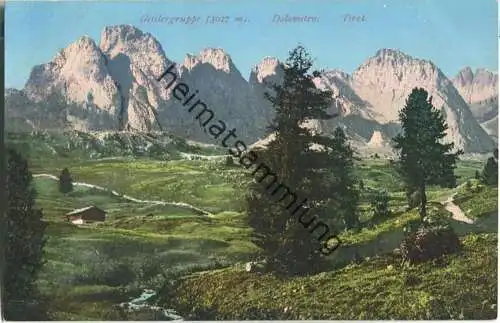 Geislergruppe - Verlag Joh. F. Amonn Bozen