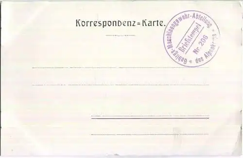 Antholzer Wildsee - Hochpustertal - Künstlerkarte F. A. C. M. Reisch Meran - Verlag Reisch Meran