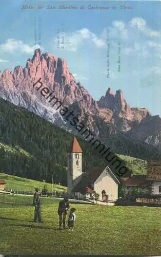 Motiv bei  San Martino di Castrozza - Verlag Joh. F. Amonn Bozen