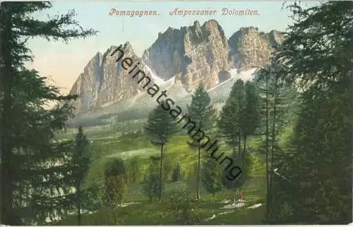 Pomagagnon - Ampezzaner Dolomiten - Verlag Joh. F. Amonn Bozen