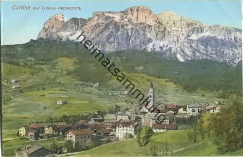 Cortina mit Tofana - Ampezzotal - Verlag Josef Werth Olang