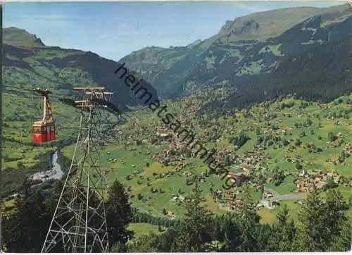 Grindelwald - Luftseilbahn Pfingstegg - Verlag H. Steinhauser Interlaken