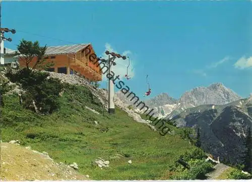 Rauthhütte mit Mundellift - Oberleutasch - Verlag Schöllhorn & Co. Innsbruck