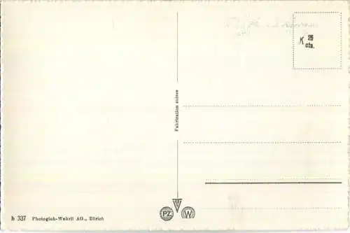Zürich - Motorschiff Linth - Verlag Photoglob-Wehrli AG Zürich