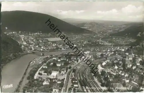 Neckargemünd - Luftbild - Foto-Ansichtskarte - Cramers Kunstverlag KG Dortmund