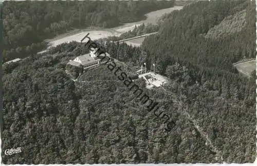 Bad Lauterberg - Hausberg - Luftaufnahme - Foto-Ansichtskarte - Seilbahn - Cramers Kunstanstalt KG Dortmund