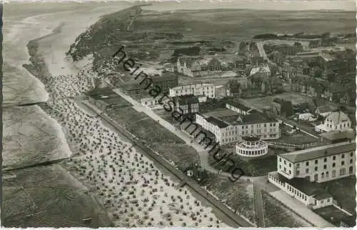 Wangerooge - Luftaufnahme - Foto-Ansichtskarte - Verlag Schöning & Co. Lübeck