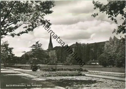 Berlin - Wilmersdorf - Am Volkspark - Foto-Ansichtskarte - Verlag Kunst und Bild Berlin