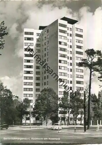 Berlin Schmargendorf - Hochhaus am Roseneck - Foto-Ansichtskarte - Verlag Kunst und Bild Berlin