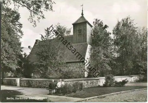 Berlin - Dorfkirche Schmargendorf - Foto-Ansichtskarte - Verlag Kunst und Bild Berlin