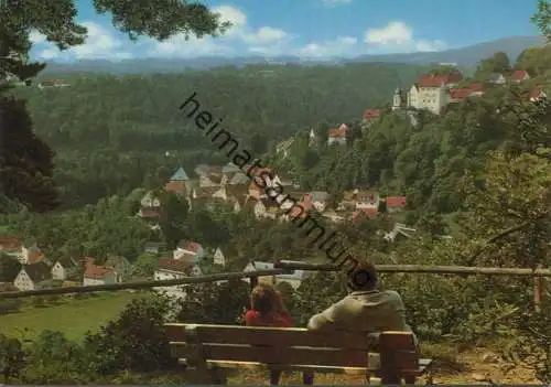 Egloffstein - Blick vom Pfarrfelsen - AK Grossformat - Oberfränkischer Ansichtskartenverlag Bayreuth