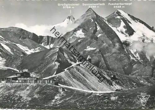 Grossglockner Hochalpenstrasse - Foto-AK Grossformat - Verlag Chizzali Innsbruck