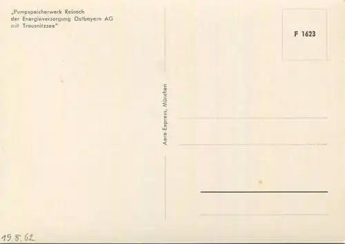 Pumpspeicherwerk Reisach - AK-Grossformat - Verlag Aero-Express München