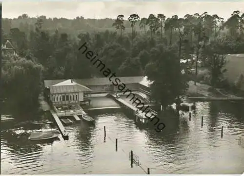 Badeanstalt des Evangelischen Johannesstiftes Havelheim - Foto-Ansichtskarte - Verlag Buchhandlung Johannesstift