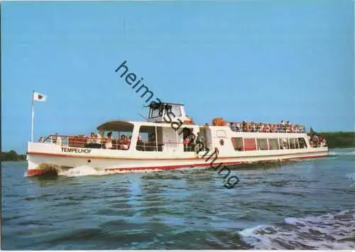 MS Tempelhof - Fahrgastschiff - Stern und Kreisschifffahrt