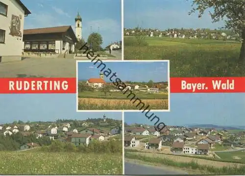 Ruderting - AK-Grossformat - Verlag Feuerpfeil Bayreuth