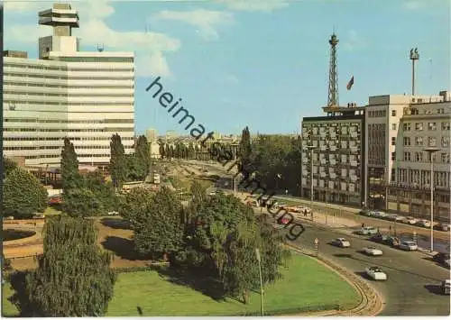 Berlin - Theodor-Heuss-Platz mit SFB-Gebäude - Andres + Co. Verlag Berlin