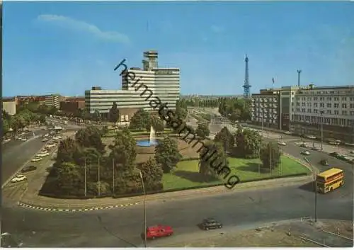 Berlin - Theodor-Heuss-Platz mit Fernsehzentrum - Verlag Krüger