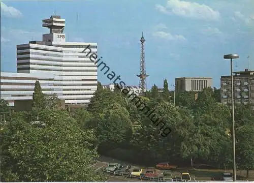 Berlin - Theodor-Heuss-Platz mit Funkturm und ICC - Verlag Kunst und Bild Berlin