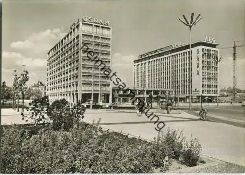 Berlin - Ernst-Reuter-Platz - Bauzentrum Berlin - Osram AEG - Verlag FTB