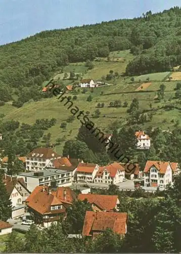 Ottenhöfen - Hotel Wagen - Besitzer Anton Weber - AK-Grossformat - Verlag Foto-Käshammer Ottenhöfen
