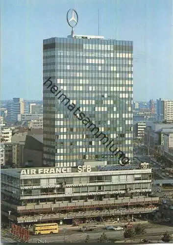 Berlin - Blick auf das Europa-Center - Verlag Kunst und Bild Berlin