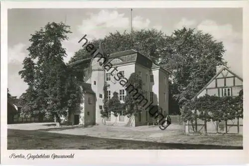 Berlin - Jagdschloss Grunewald - Foto-Ansichtskarte - Verlag Kunst und Bild Berlin