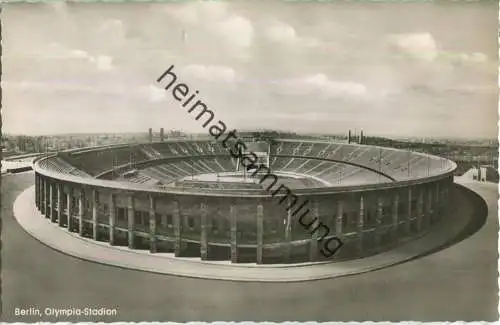 Berlin - Olympia-Stadion - Foto-Ansichtskarte - Verlag Carl Köfer Berlin