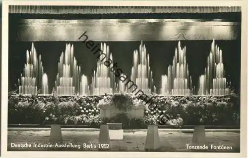 Deutsche Industrie-Ausstellung Berlin 1952 - Foto-Ansichtskarte - Verlag Carl Köfer Berlin