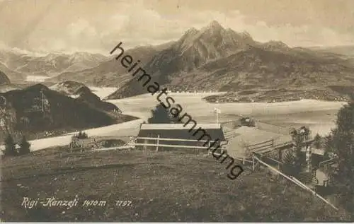 Rigi-Känzeli - Verlag E. Synnberg & R. v. Pfyffer - Bazar Waldis Rigi-Känzeli