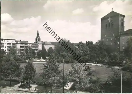 Berlin-Neukölln - Reuterplatz - Foto-Ansichtskarte - Verlag Kunst und Bild Berlin