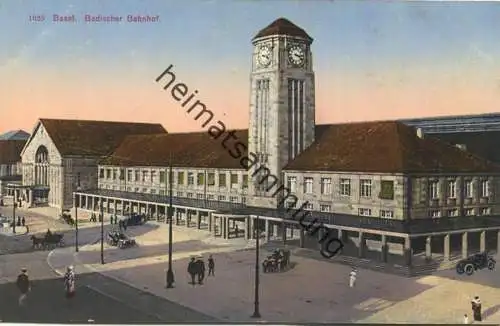 Basel Badischer Bahnhof - Verlag Wilh. Frey Basel