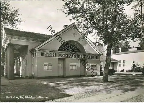 Berlin - Steglitz - Schlosspark-Theater - Foto-Ansichtskarte - Verlag Kunst und Bild Berlin