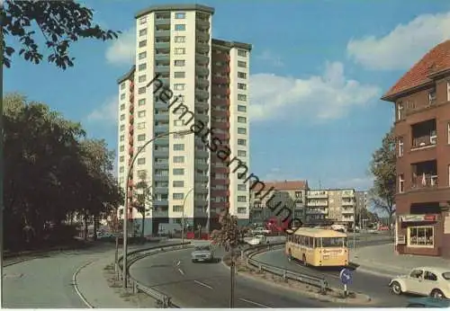 Berlin-Steglitz - Hochhaus am Stadtpark - BVG Bus - Verlag Kunst und Bild Berlin