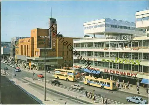 Berlin - Schlossstrasse mit Forum - BVG Bus - Verlag Kunst und Bild Berlin