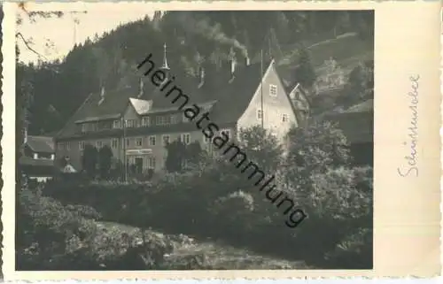 Schüttentobel - Grünenbach - Krankenhaus - Foto-Ansichtskarte