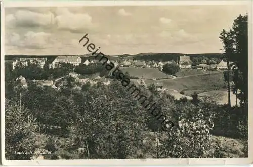 Lautrach an der Iller - Foto-Ansichtskarte - Verlag A. Weber & Co. Stuttgart