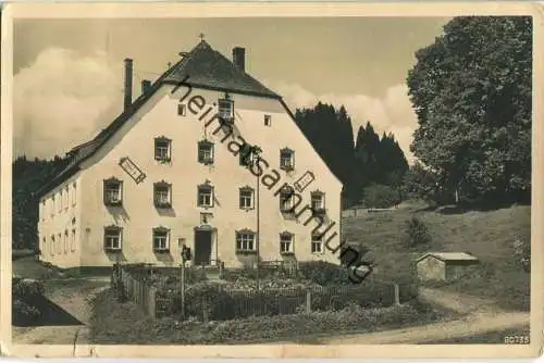 Vorderburg i. bayer. Allgäu - Pension Amthaus - Foto-Ansichtskarte - Verlag X. Weißenbach Petersthal