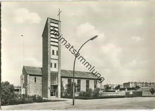 Berlin-Britz - Hephata-Kirche - Fritz-Reuter-Allee 136 - Foto-Ansichtskarte - Verlag Kunst und Bild Berlin