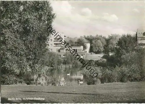 Berlin-Britz - Hufeisen-Siedlung - Foto-Ansichtskarte - Verlag Kunst und Bild Berlin