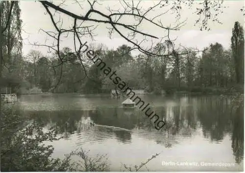 Berlin-Lankwitz - Gemeindepark - Foto-Ansichtskarte - Verlag Kl.-P. Heyn Berlin