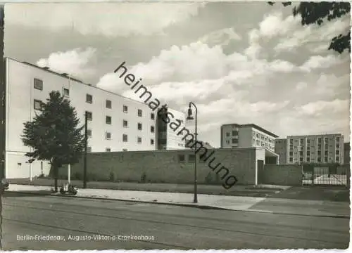 Berlin-Friedenau - Auguste-Viktoria-Krankenhaus - Verlag Kunst und Bild Berlin