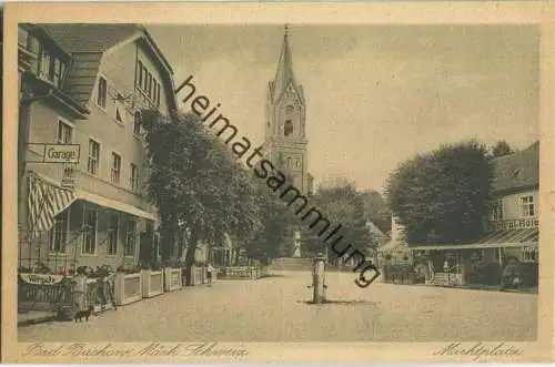 Bad Buckow - Marktplatz - Verlag Arthur Redecker Berlin 20er Jahre