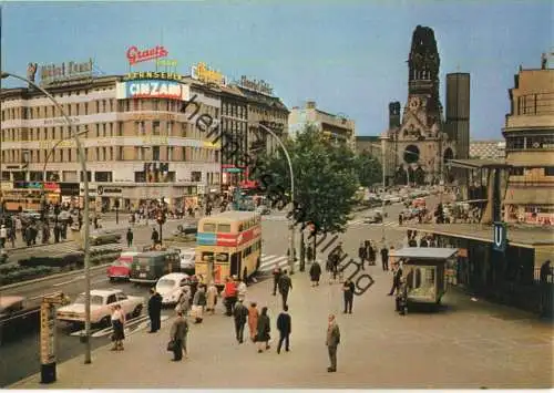 Berlin - Kurfürstendamm - BVG Bus - Verlag Kunst und Bild Berlin