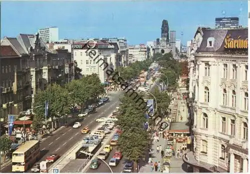 Berlin - Kurfürstendamm - BVG Bus - Verlag Kunst und Bild Berlin