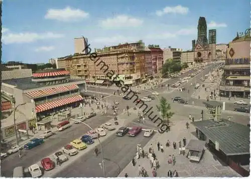 Berlin - Kurfürstendamm - Ecke Joachimstaler Strasse